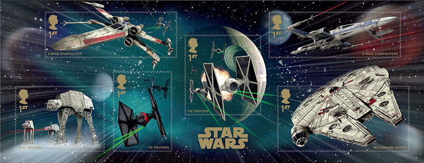 В Британии выпустят серию марок «Звездные войны»